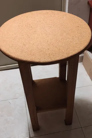 Mesa camilla redonda pequeña