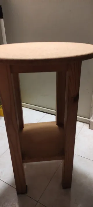 Mesa camilla redonda pequeña