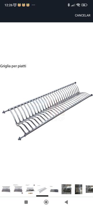 Escurreplatos Inox Mueble 90cm