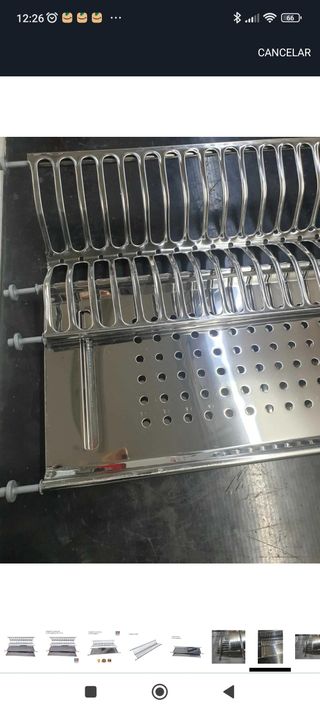 Escurreplatos Inox Mueble 90cm