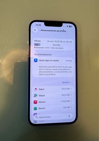 iPhone 14 purple de 128GB