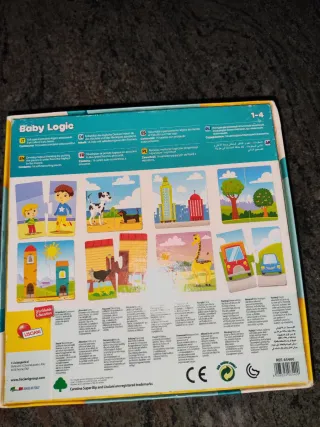 Puzzle Baby Logic Lisciani 1-4 años