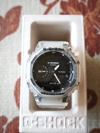 Reloj G-Shock GA-2100SKE-7A Transparente