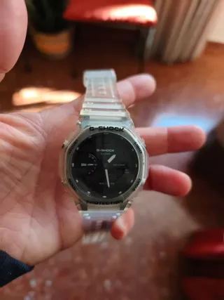 Reloj G-Shock GA-2100SKE-7A Transparente