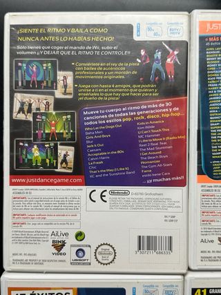 Juegos Just Dance Nintendo Wii