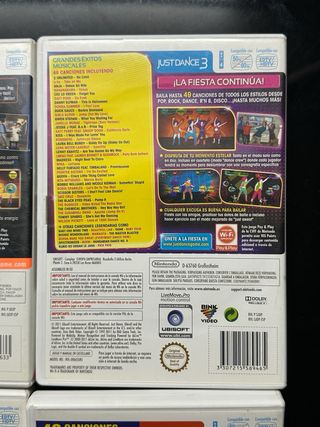 Juegos Just Dance Nintendo Wii