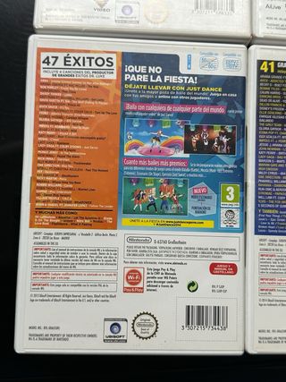 Juegos Just Dance Nintendo Wii