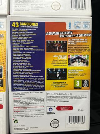 Juegos Just Dance Nintendo Wii