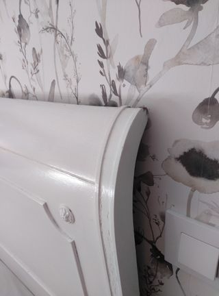 Cabecero 150cm con somier y patas