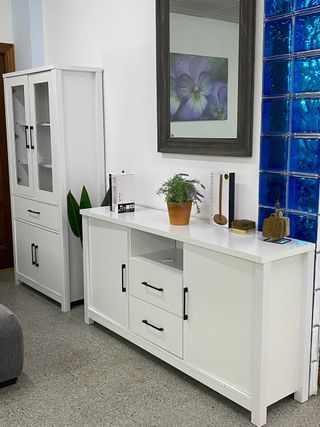 APARADOR + VITRINA - ENVÍO GRATIS