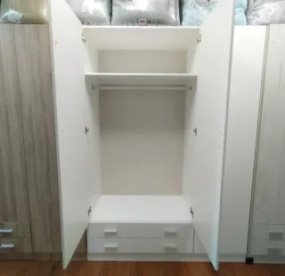 Armario 3 puertas blanco