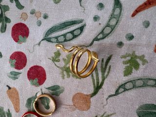 Anillo serpiente + anillo gato