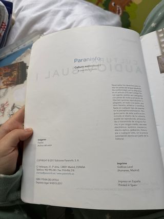 Cultura audiovisual I. 1º Bachillerato