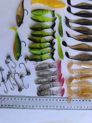 Vinilos pesca spinning y casting