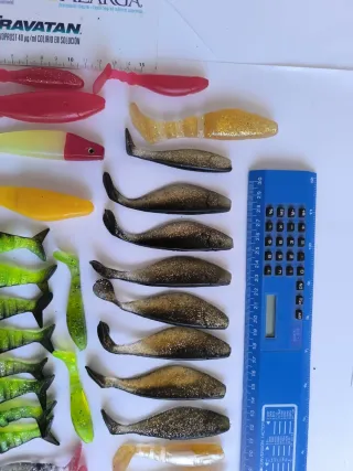 Vinilos pesca spinning y casting