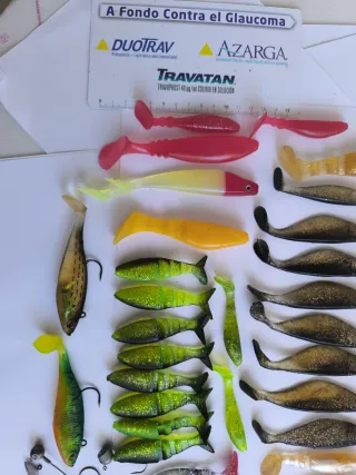 Vinilos pesca spinning y casting