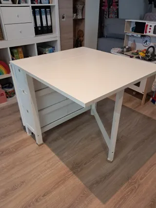 Mesa Plegable Norden Ikea Blanca