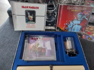 Lote Colección Iron Maiden Metallica, Stratovarius