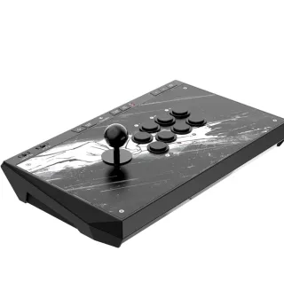 Joystick Arcade Negro Diseño Marmoleado