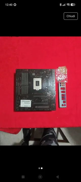 Scheda Madre MSI P55M-GD45 + CPU Intel I7 - 860