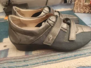 Sneakers Grunland Unisex Tg 41 Grigio/Argento