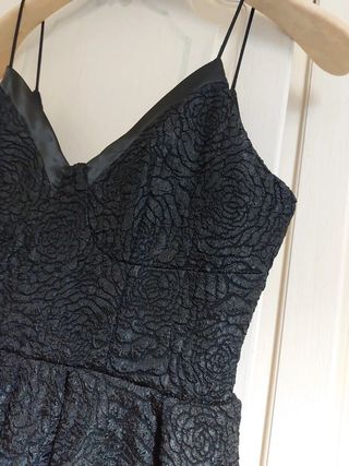 Vestito longuette nero NUOVO tg. XS