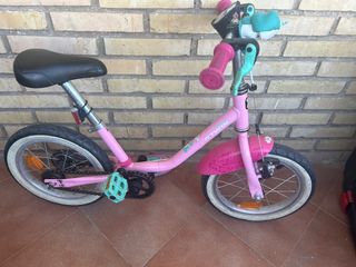 Bicicleta infantil rosa BTWIN
