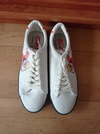 Zapatillas Naruto Pull&Bear Blancas Multicolor