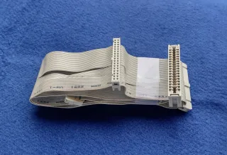 Cavo dati per unità floppy 5¼ bianco