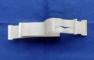 Cavo dati per unità floppy 5¼ bianco