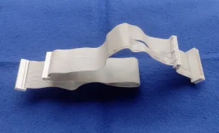 Cavo dati per unità floppy 5¼ bianco