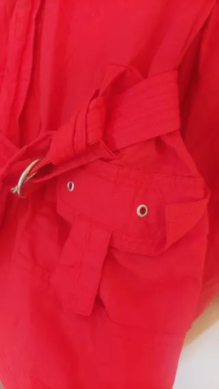 Chubasquero Rojo Impala Talla XXL