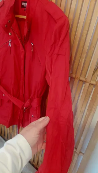 Chubasquero Rojo Impala Talla XXL