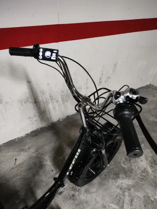 Triciclo Eléctrico Fat Tire Negro. A estrenar.