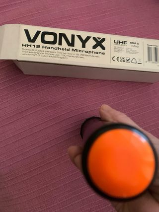 Micrófono Inalámbrico VONYX UH12 UHF