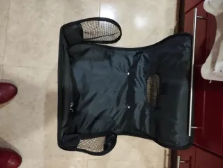 Transporte y muy bueno solo se ha usado una vez es