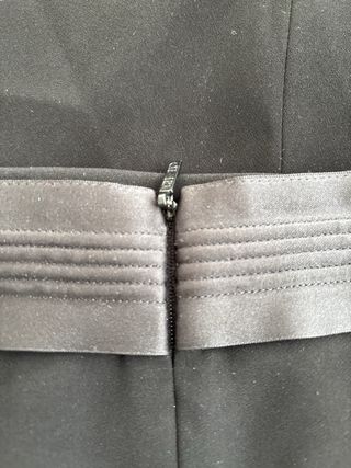 Pantalón ancho Carolina Herrera negro talle alto