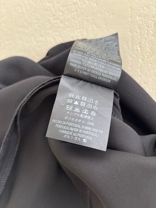 Pantalón ancho Carolina Herrera negro talle alto