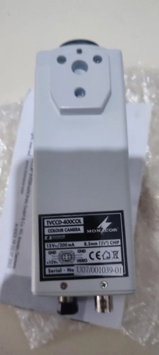 Cámara Vigilancia MONACOR TVCCD-400COL Color