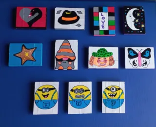 Imanes de piedra  variados