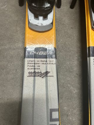 Esquís Head C120 Hombre con Funda