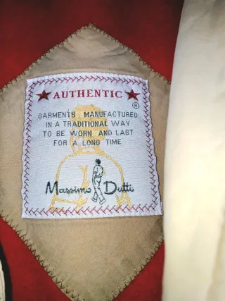 Chaqueta Massimo Dutti Vintage Algodón Beige