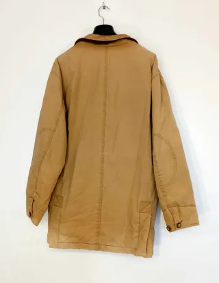 Chaqueta Massimo Dutti Vintage Algodón Beige