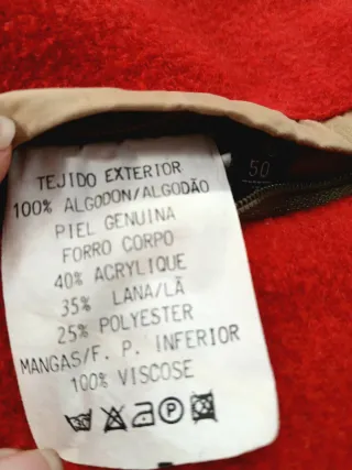 Chaqueta Massimo Dutti Vintage Algodón Beige