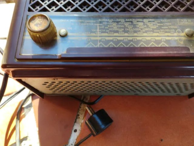 Radio Philips BE-212-U Válvulas