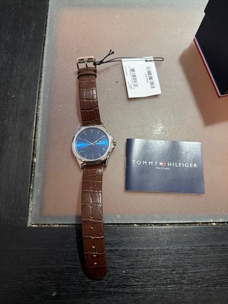 Reloj Tommy Hilfiger Azul y Marrón