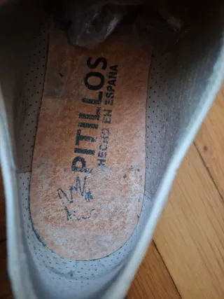 Zapatos Pitillos Piel Azul - Talla 38 - Muy Cómodo