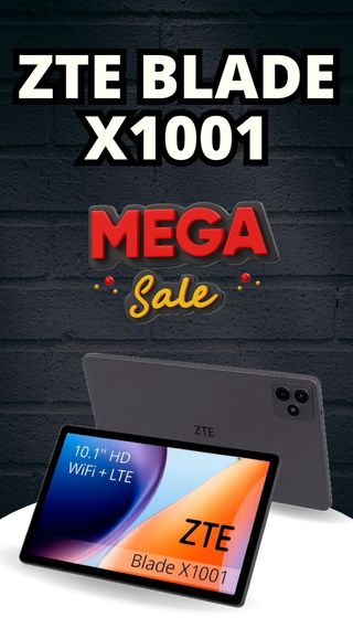 ZTE Blade X1001 Tablet 10.1 HD WiFi + LTE