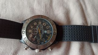 Reloj Calgary Hombre Negro y Amarillo