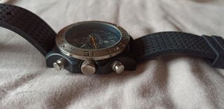 Reloj Calgary Hombre Negro y Amarillo